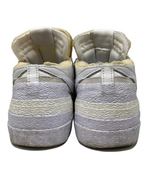 NIKE（ナイキ）NIKE (ナイキ) sacai (サカイ) Blazer Low ホワイト サイズ:27cmの古着・服飾アイテム