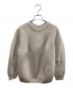 BATONERバトナ―）の古着「SIGNATURE CREW NECK」｜アイボリー