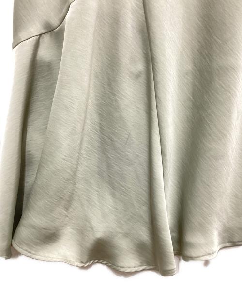 COLLAGE GALLARDAGALANTE（コラージュ ガリャルダガランテ）COLLAGE GALLARDAGALANTE (コラージュ ガリャルダガランテ) ソフトマーメイドサテンスカート ミントグリーン サイズ:Freeの古着・服飾アイテム