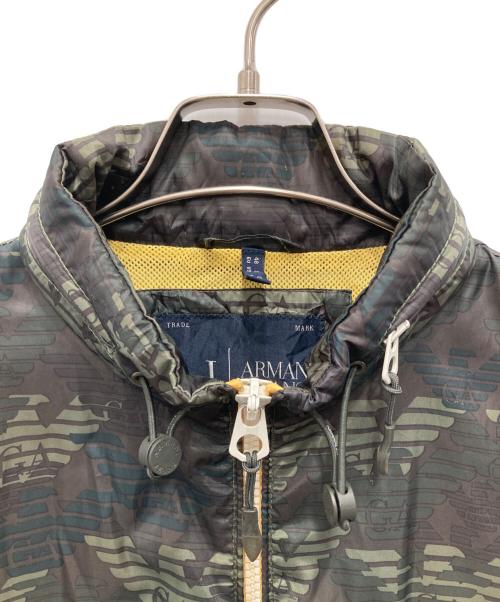 ARMANI JEANS（アルマーニジーンズ）ARMANI JEANS (アルマーニジーンズ) ジップジャケット オリーブ サイズ:EU48の古着・服飾アイテム
