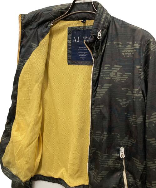 ARMANI JEANS（アルマーニジーンズ）ARMANI JEANS (アルマーニジーンズ) ジップジャケット オリーブ サイズ:EU48の古着・服飾アイテム