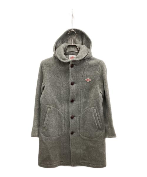 DANTON（ダントン）DANTON (ダントン) ウールモッサフーデッドコート グレー サイズ:36の古着・服飾アイテム