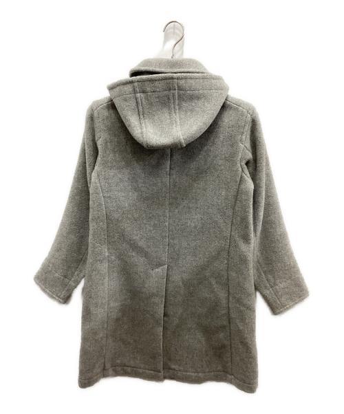 DANTON（ダントン）DANTON (ダントン) ウールモッサフーデッドコート グレー サイズ:36の古着・服飾アイテム