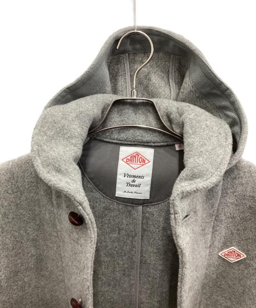 DANTON（ダントン）DANTON (ダントン) ウールモッサフーデッドコート グレー サイズ:36の古着・服飾アイテム