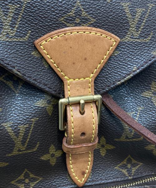 LOUIS VUITTON（ルイ ヴィトン）LOUIS VUITTON (ルイ ヴィトン) モンスリMM リュック ブラウンの古着・服飾アイテム