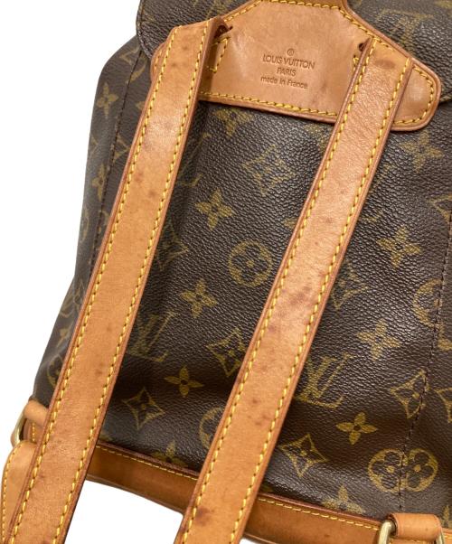 LOUIS VUITTON（ルイ ヴィトン）LOUIS VUITTON (ルイ ヴィトン) モンスリMM リュック ブラウンの古着・服飾アイテム