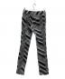 ISSEY MIYAKE (イッセイミヤケ) 総柄パンツ ブラック×グレー サイズ:S：10000円