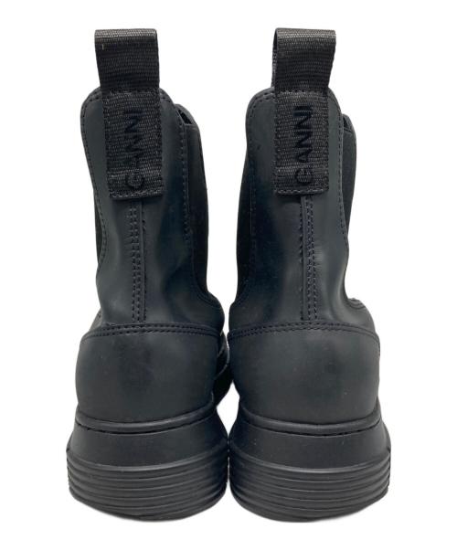 GANNI（ガニー）GANNI (ガニー) ラバーサイドゴアブーツ ブラック サイズ:36の古着・服飾アイテム