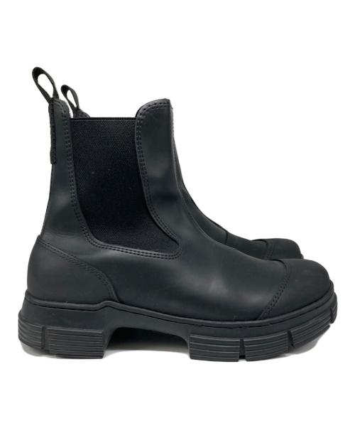 GANNI（ガニー）GANNI (ガニー) ラバーサイドゴアブーツ ブラック サイズ:36の古着・服飾アイテム
