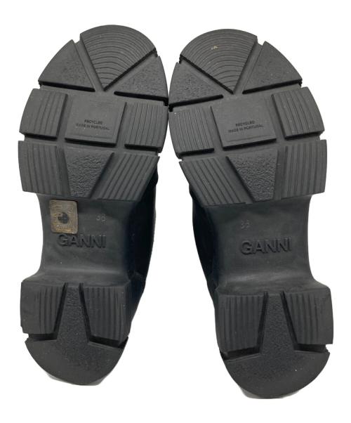 GANNI（ガニー）GANNI (ガニー) ラバーサイドゴアブーツ ブラック サイズ:36の古着・服飾アイテム