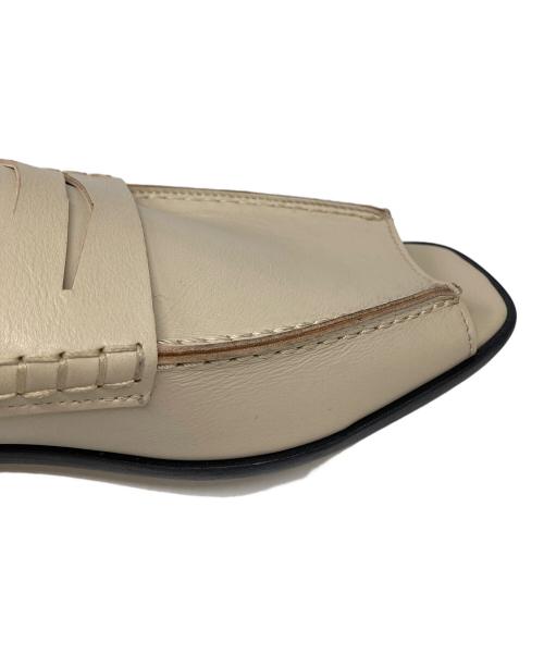 MARITAN VERONA（マリタンヴェローナ）MARITAN VERONA (マリタンヴェローナ) オープンローファースリッパ ベージュ サイズ:36の古着・服飾アイテム