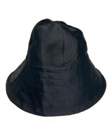 MKDT STUDIO（マークケンリードミノタン）の古着「シルクポリエステルハット」｜ブラック