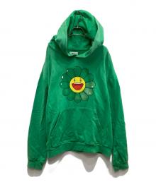 J balvin（J. バルヴィン）の古着「プルオーバーパーカー」｜グリーン