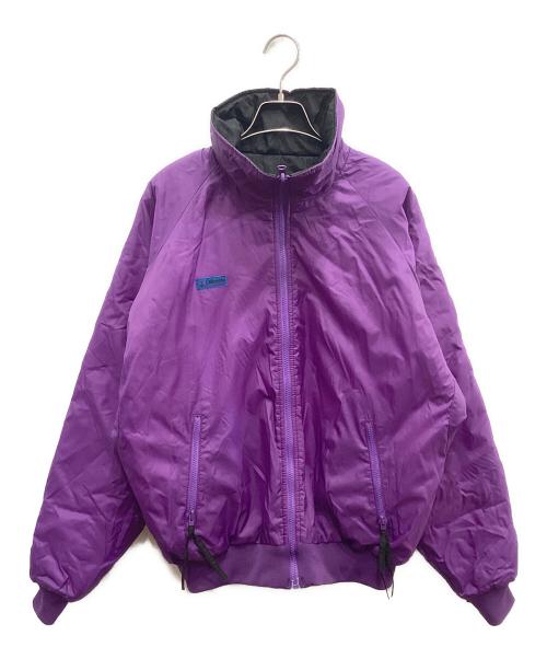 Columbia（コロンビア）Columbia (コロンビア) リバーシブルナイロンジャケット パープル サイズ:Mの古着・服飾アイテム