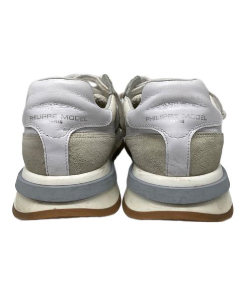 PHILIPPE MODEL（フィリップ モデル）PHILIPPE MODEL (フィリップ モデル) ローカットスニーカー アイボリー サイズ:41の古着・服飾アイテム