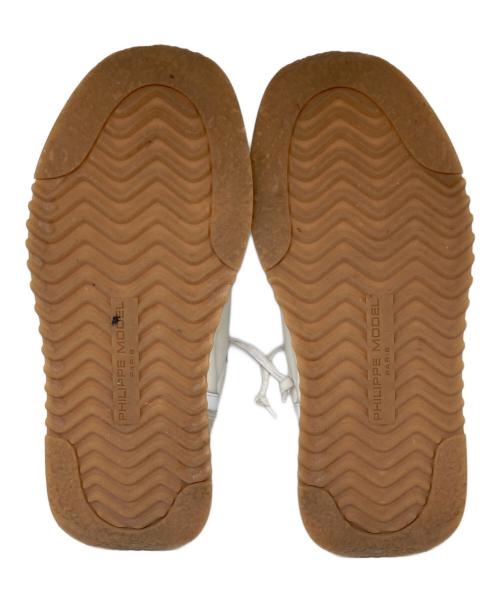 PHILIPPE MODEL（フィリップ モデル）PHILIPPE MODEL (フィリップ モデル) ローカットスニーカー アイボリー サイズ:41の古着・服飾アイテム