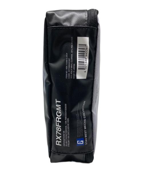 BANDAI（バンダイ）BANDAI (バンダイ) FRAGMENT DESIGN (フラグメントデザイン) GUNDAM RX78FRGMT POUCH/ガンダム RX78FRGM ポーチ ブラックの古着・服飾アイテム