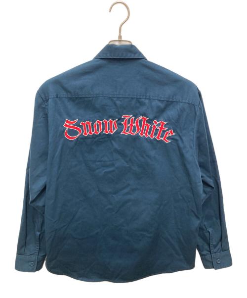 SUPREME（シュプリーム）SUPREME (シュプリーム) Snow White Work Shirt/スノーホワイトワークシャツ ネイビー サイズ:Ｓの古着・服飾アイテム