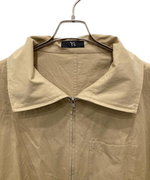 Y's（ワイズ）Y's (ワイズ) コットンスタンドカラードレス ベージュ サイズ:1の古着・服飾アイテム