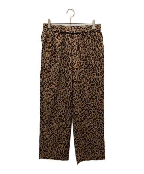 journal standard luxe（ジャーナルスタンダード ラックス）JOURNAL STANDARD LUXE (ジャーナルスタンダード リュクス) レオパードイージーパンツ ブラウン サイズ:M 未使用品の古着・服飾アイテム