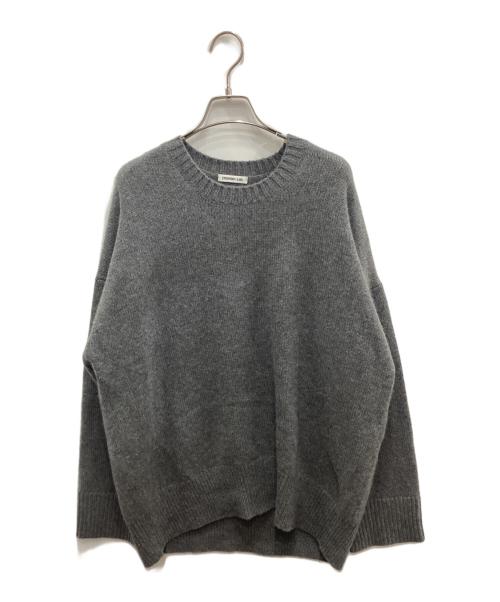 EVERYDAY I LIKE.（エヴリデイ アイ ライク）EVERYDAY I LIKE. (エヴリデイ アイ ライク) カシミヤオーバーサイズプルオーバー グレー サイズ:不明(実寸をご確認ください)の古着・服飾アイテム