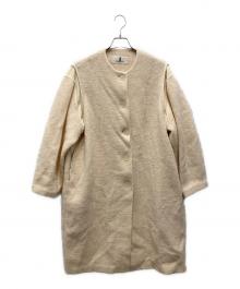 BARENA（バレナ）の古着「ウールコート」｜アイボリー