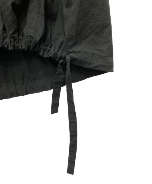 journal standard luxe（ジャーナルスタンダード ラックス）JOURNAL STANDARD LUXE (ジャーナルスタンダード リュクス) リップワッシャー フードベスト ブラック サイズ:表記無しの古着・服飾アイテム