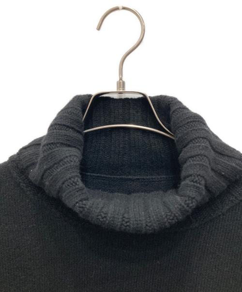 MUSE de Deuxieme Classe（ミューズ ドゥーズィエム クラス）MUSE de Deuxieme Classe (ミューズ ドゥーズィエム クラス) ウールカシミヤタートルネックニット ブラック サイズ:不明（実寸をご確認ください）の古着・服飾アイテム