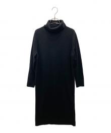 MUSE de Deuxieme Classe（ミューズ ドゥーズィエム クラス）の古着「CAPRI タートルネック ワンピース」｜ブラック