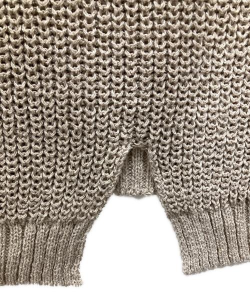 MUSE de Deuxieme Classe（ミューズ ドゥーズィエム クラス）MUSE de Deuxieme Classe (ミューズ ドゥーズィエム クラス) Lily Linen アゼプルオーバー ベージュ サイズ:表記無し(実寸ご確認ください）の古着・服飾アイテム