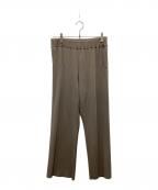 AP STUDIOエーピーストゥディオ）の古着「ニットパンツ」｜ベージュ