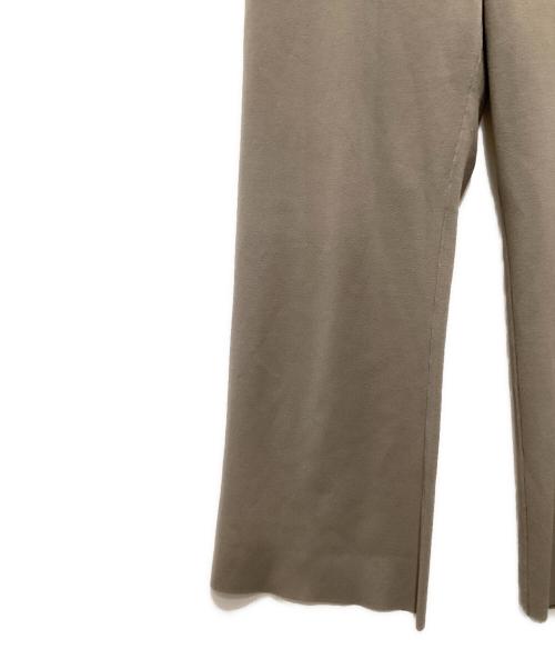 AP STUDIO（エーピーストゥディオ）AP STUDIO (エーピーストゥディオ) ニットパンツ ベージュ サイズ:38の古着・服飾アイテム