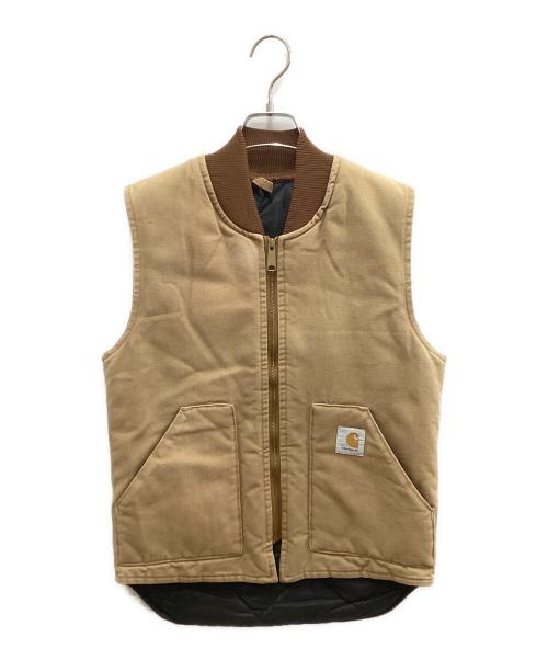 CarHartt（カーハート）CarHartt (カーハート) ダックベスト ブラウン サイズ:不明(実寸をご確認ください)の古着・服飾アイテム
