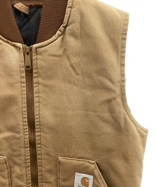 CarHartt（カーハート）CarHartt (カーハート) ダックベスト ブラウン サイズ:不明(実寸をご確認ください)の古着・服飾アイテム