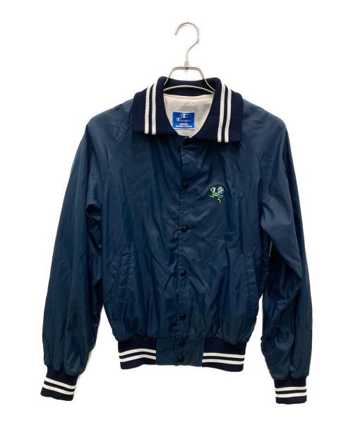 Champion（チャンピオン）Champion (チャンピオン) 90'sナイロンジャケット ネイビー サイズ:Mの古着・服飾アイテム