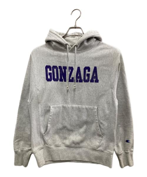 Champion（チャンピオン）Champion (チャンピオン) 00'sリバースウィーブパーカー グレー サイズ:Sの古着・服飾アイテム