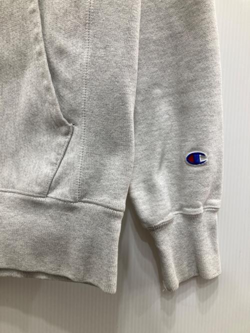 Champion（チャンピオン）Champion (チャンピオン) 00'sリバースウィーブパーカー グレー サイズ:Sの古着・服飾アイテム