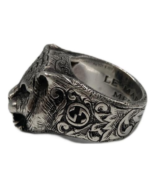 GUCCI（グッチ）GUCCI (グッチ) ガーデンキャットヘッドリング サイズ:14の古着・服飾アイテム