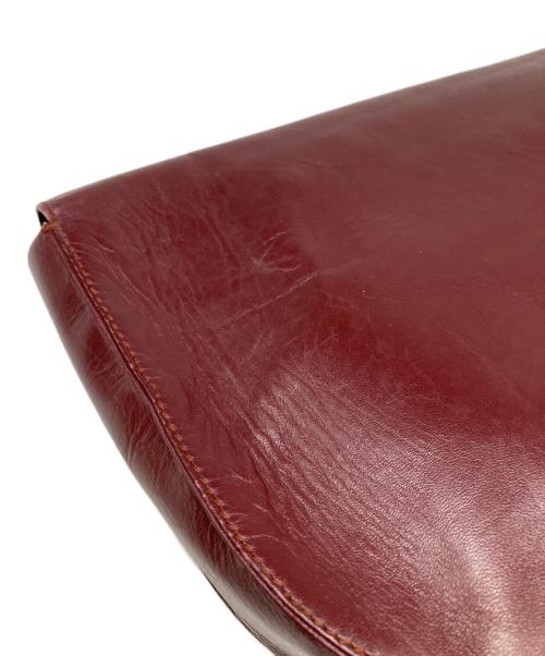 Cartier（カルティエ）Cartier (カルティエ) クラッチバッグ レッドの古着・服飾アイテム