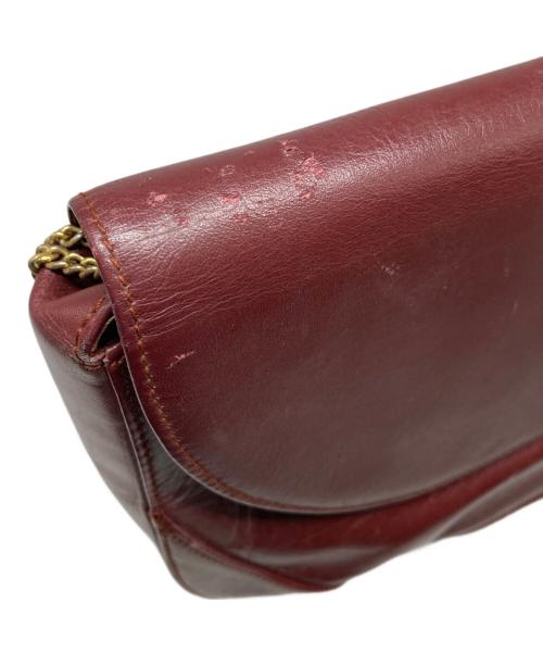 Cartier（カルティエ）Cartier (カルティエ) クラッチバッグ レッドの古着・服飾アイテム