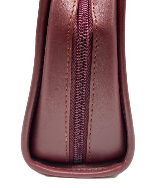 Cartier（カルティエ）Cartier (カルティエ) クラッチバッグ レッドの古着・服飾アイテム