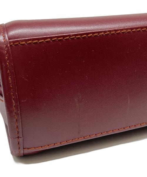 Cartier（カルティエ）Cartier (カルティエ) クラッチバッグ レッドの古着・服飾アイテム