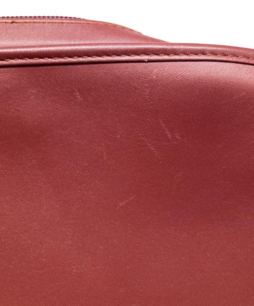 Cartier（カルティエ）Cartier (カルティエ) クラッチバッグ レッドの古着・服飾アイテム