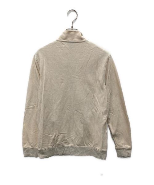 Eddie Bauer（エディーバウアー）Eddie Bauer (エディーバウアー) ジップジャケット アイボリー サイズ:XSの古着・服飾アイテム