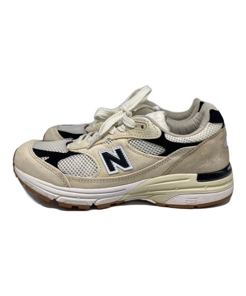 NEW BALANCE（ニューバランス）NEW BALANCE (ニューバランス) 993ローカットスニーカー アイボリー サイズ:24.5cmの古着・服飾アイテム