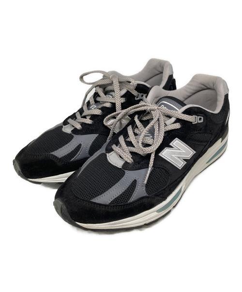 NEW BALANCE（ニューバランス）NEW BALANCE (ニューバランス) 991V2 ローカットスニーカー ブラック サイズ:UK8 1/2の古着・服飾アイテム