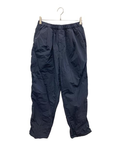 EKAL（エカル）EKAL (エカル) ナイロンタッサートラウザー ネイビー サイズ:Lの古着・服飾アイテム