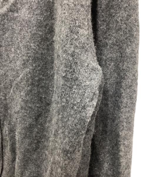 MIESROHE（ミースロエ）MIESROHE (ミースロエ) オープンカラーデザインカシミアニットCD グレー サイズ:FREEの古着・服飾アイテム