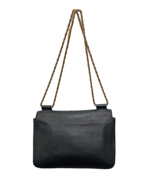 Chloe（クロエ）Chloe (クロエ) チェーンショルダーバッグ ブラックの古着・服飾アイテム