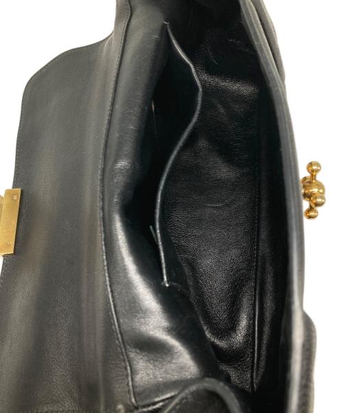 Chloe（クロエ）Chloe (クロエ) チェーンショルダーバッグ ブラックの古着・服飾アイテム